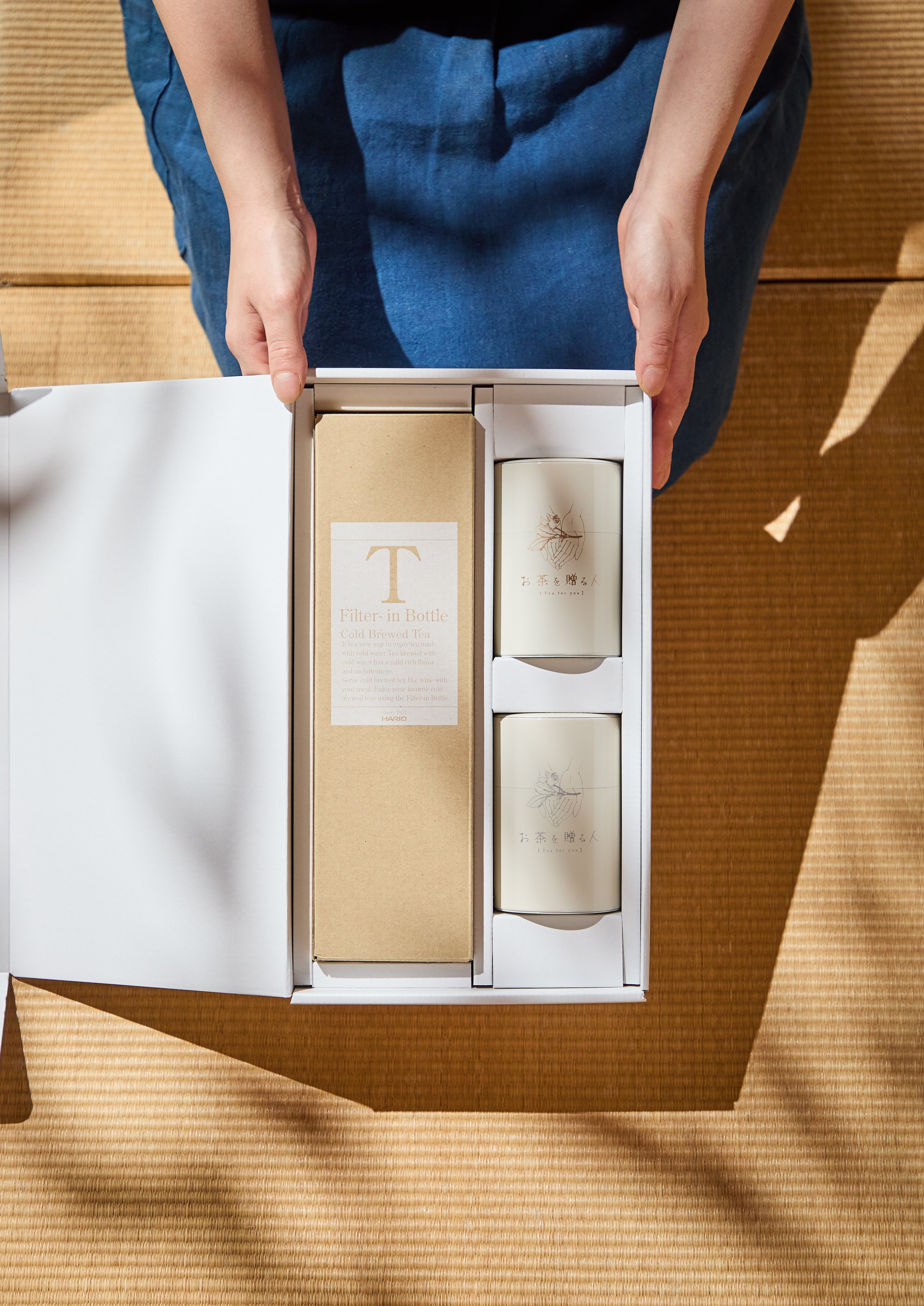 お茶を贈る人夏ギフト