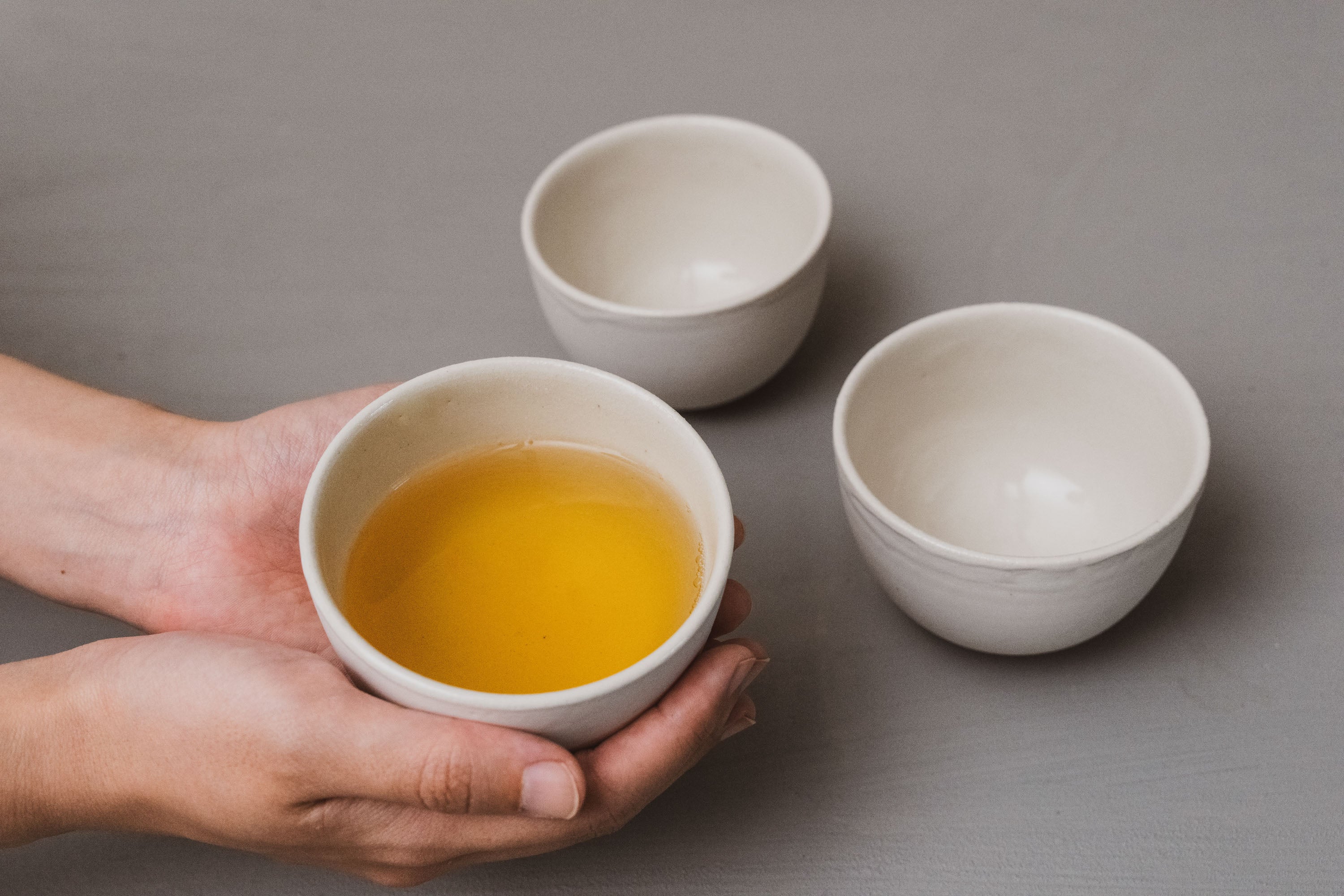 お茶をおいしく飲むための湯呑み